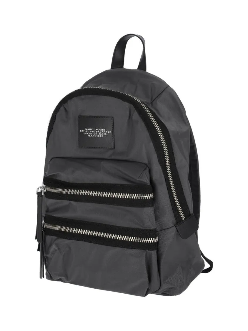 The Biker Large Backpack C Grey