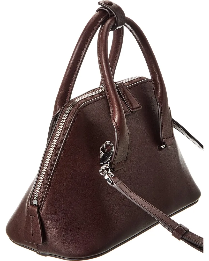 The Row Devon Mini Leather Satchel