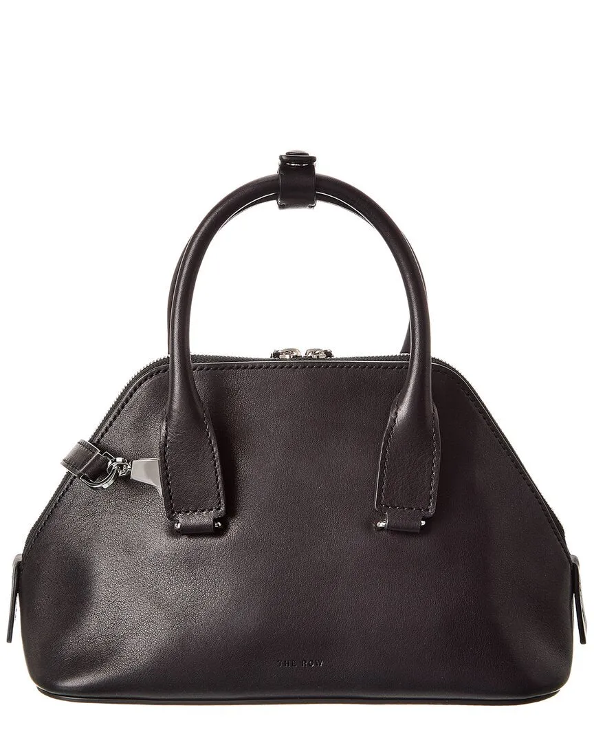 The Row Devon Mini Leather Satchel