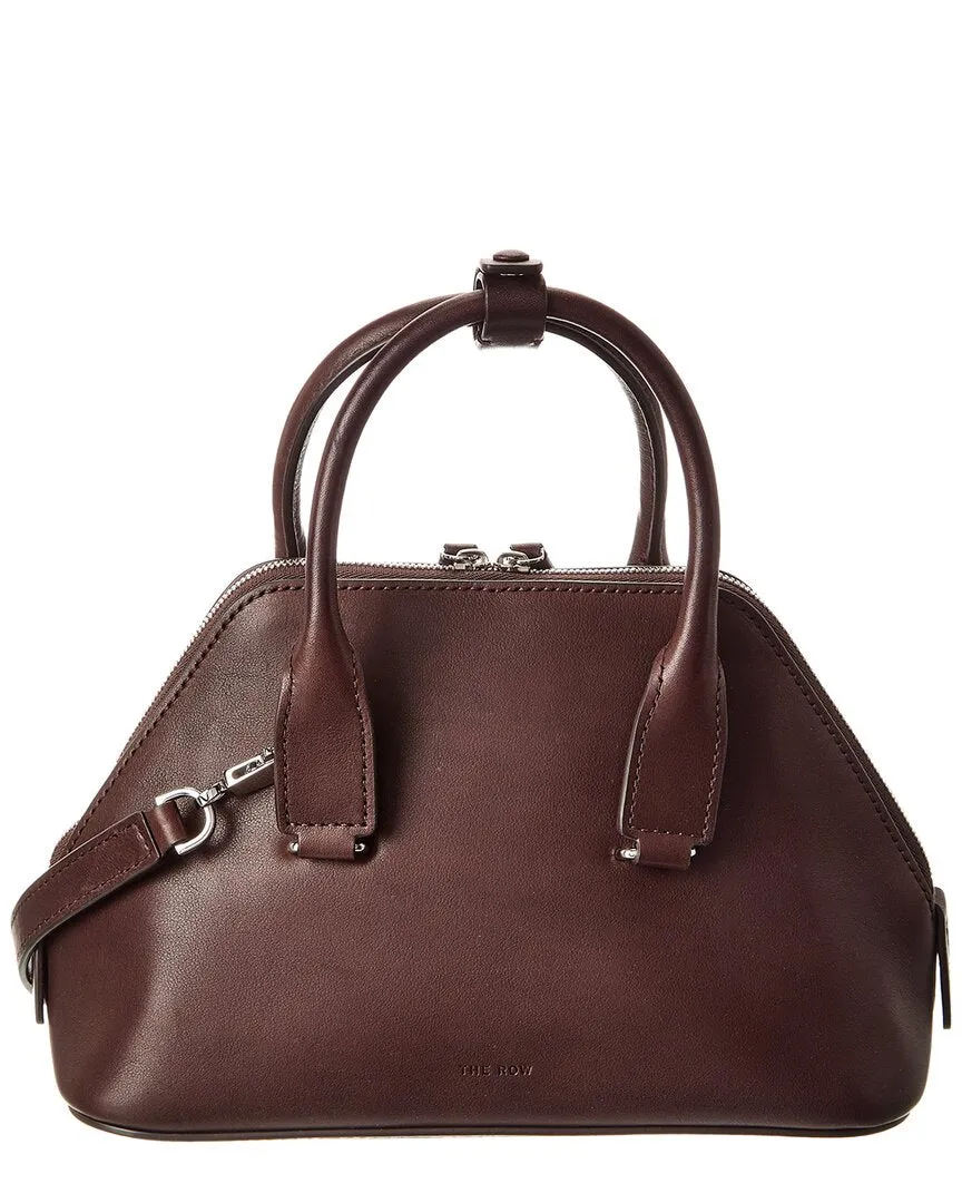 The Row Devon Mini Leather Satchel