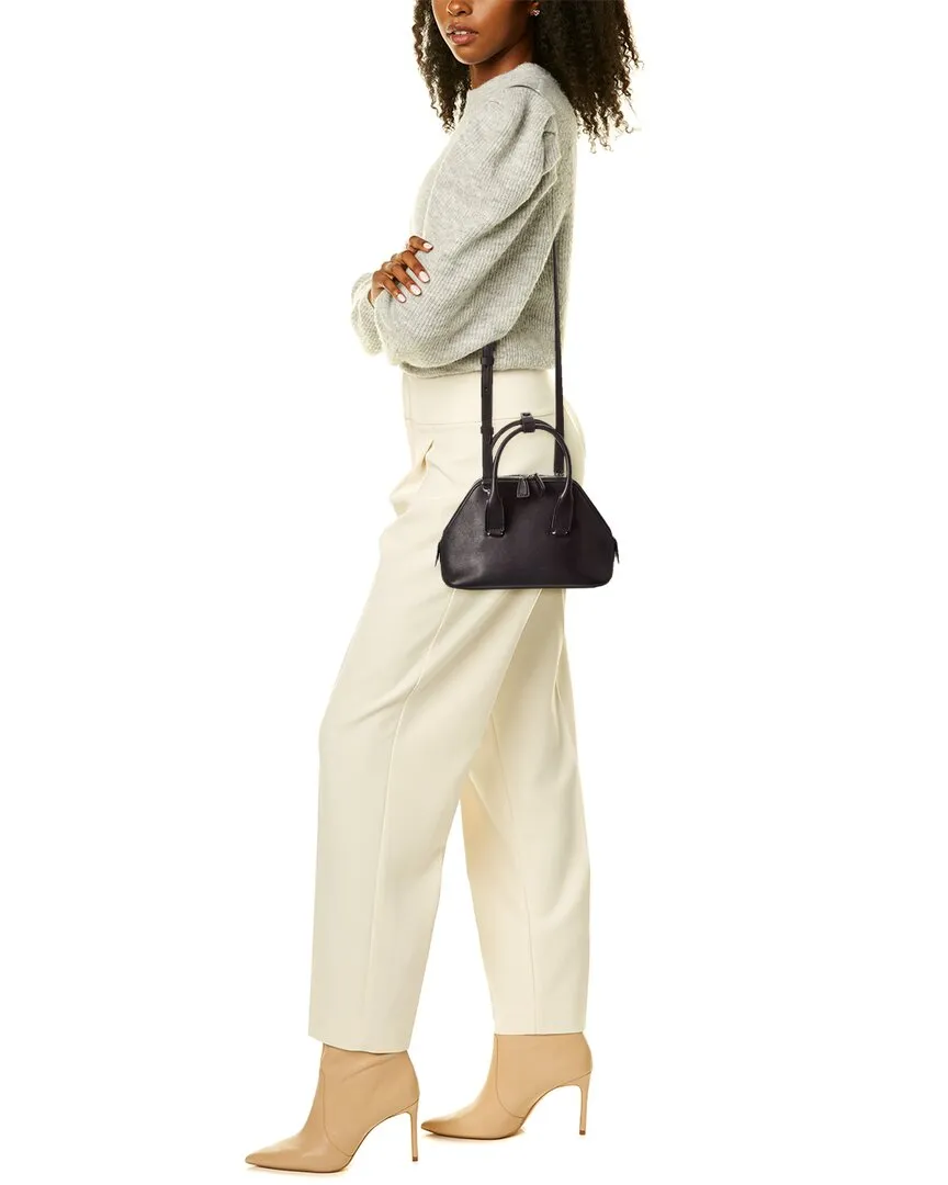 The Row Devon Mini Leather Satchel