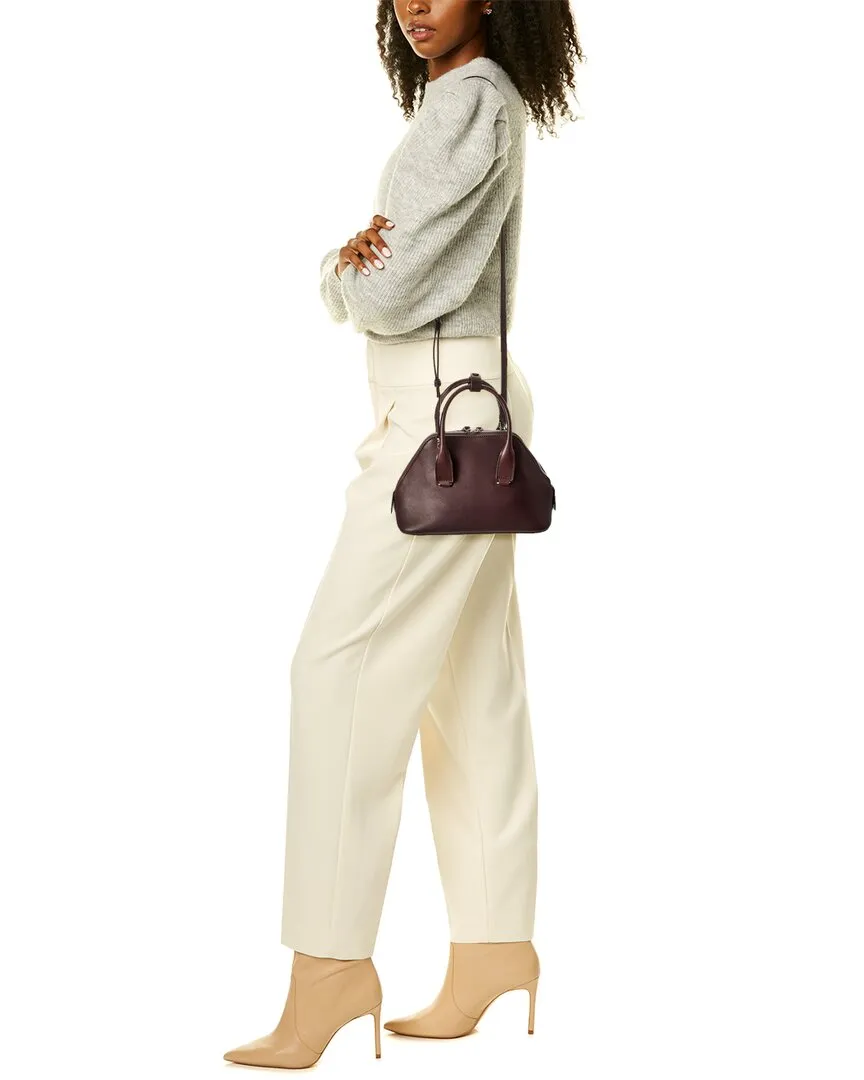 The Row Devon Mini Leather Satchel
