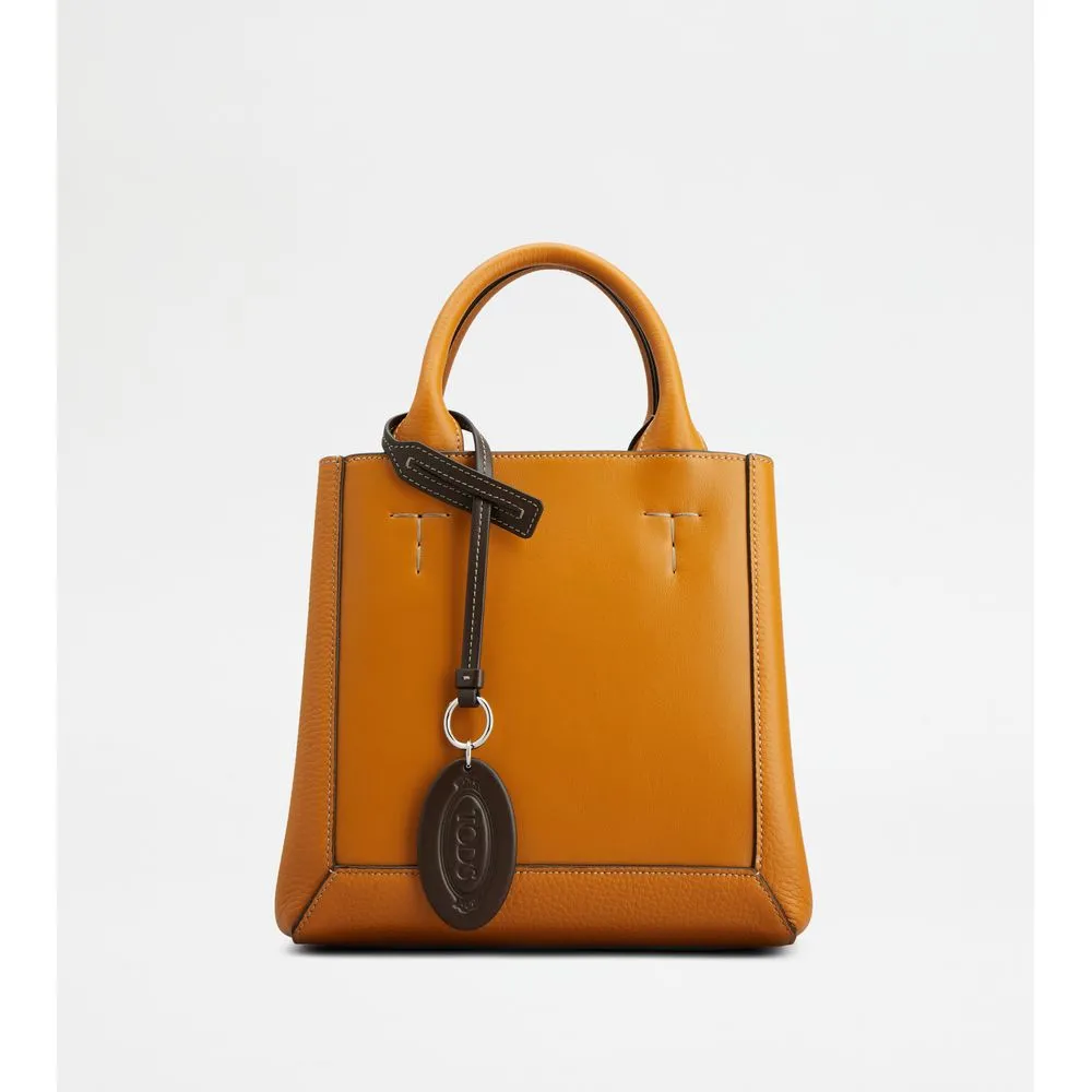 Tod's Double Up Shopping Bag in Leather Small