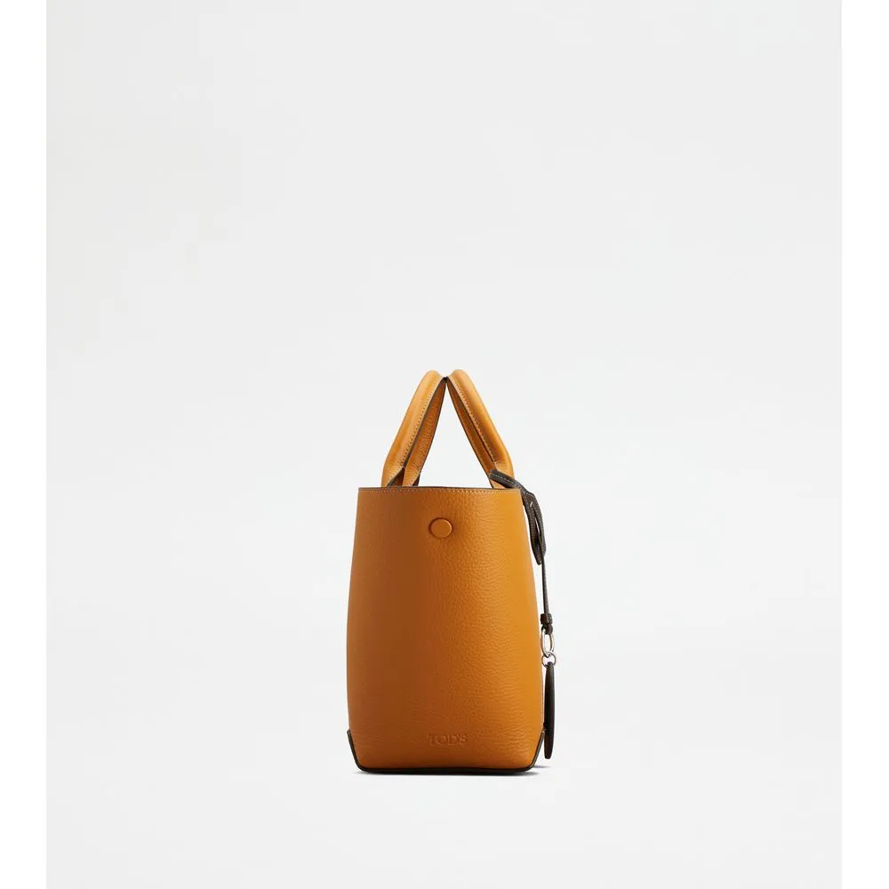 Tod's Double Up Shopping Bag in Leather Small