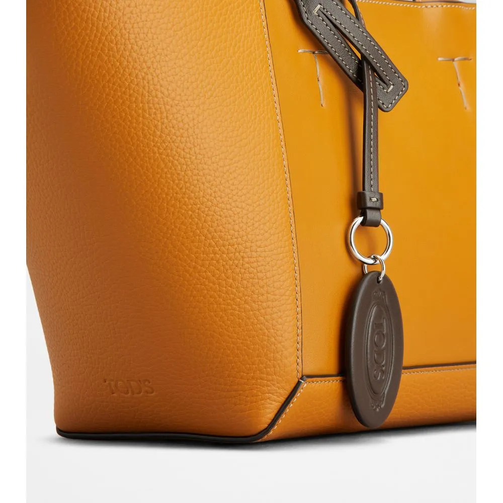 Tod's Double Up Shopping Bag in Leather Small