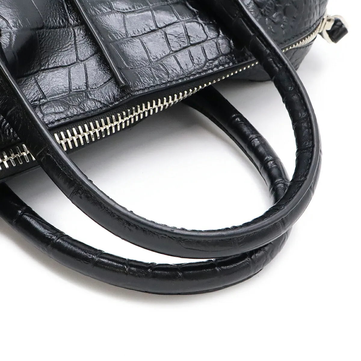 Tod's Leather D-Styling Handbag 2WAY Black