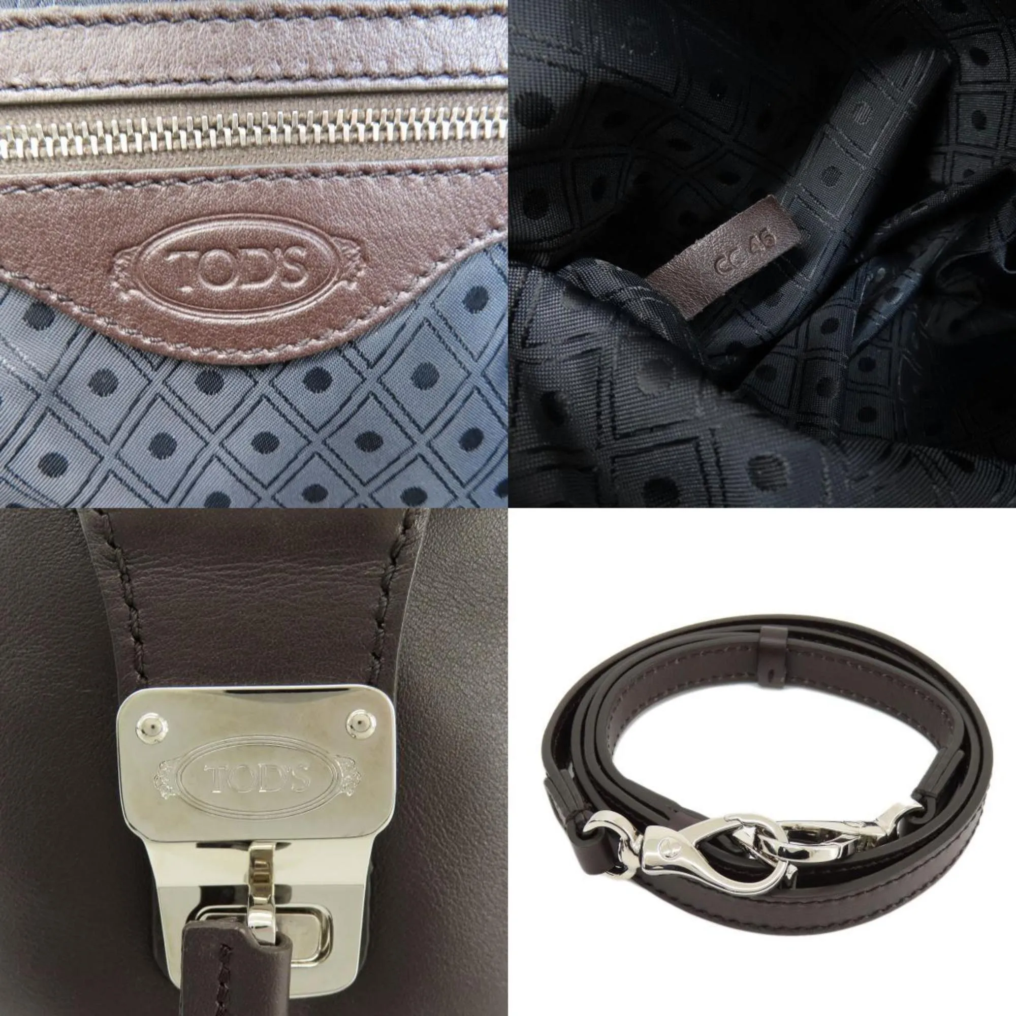Tod's  Leather Handbag (Pre-Owned)