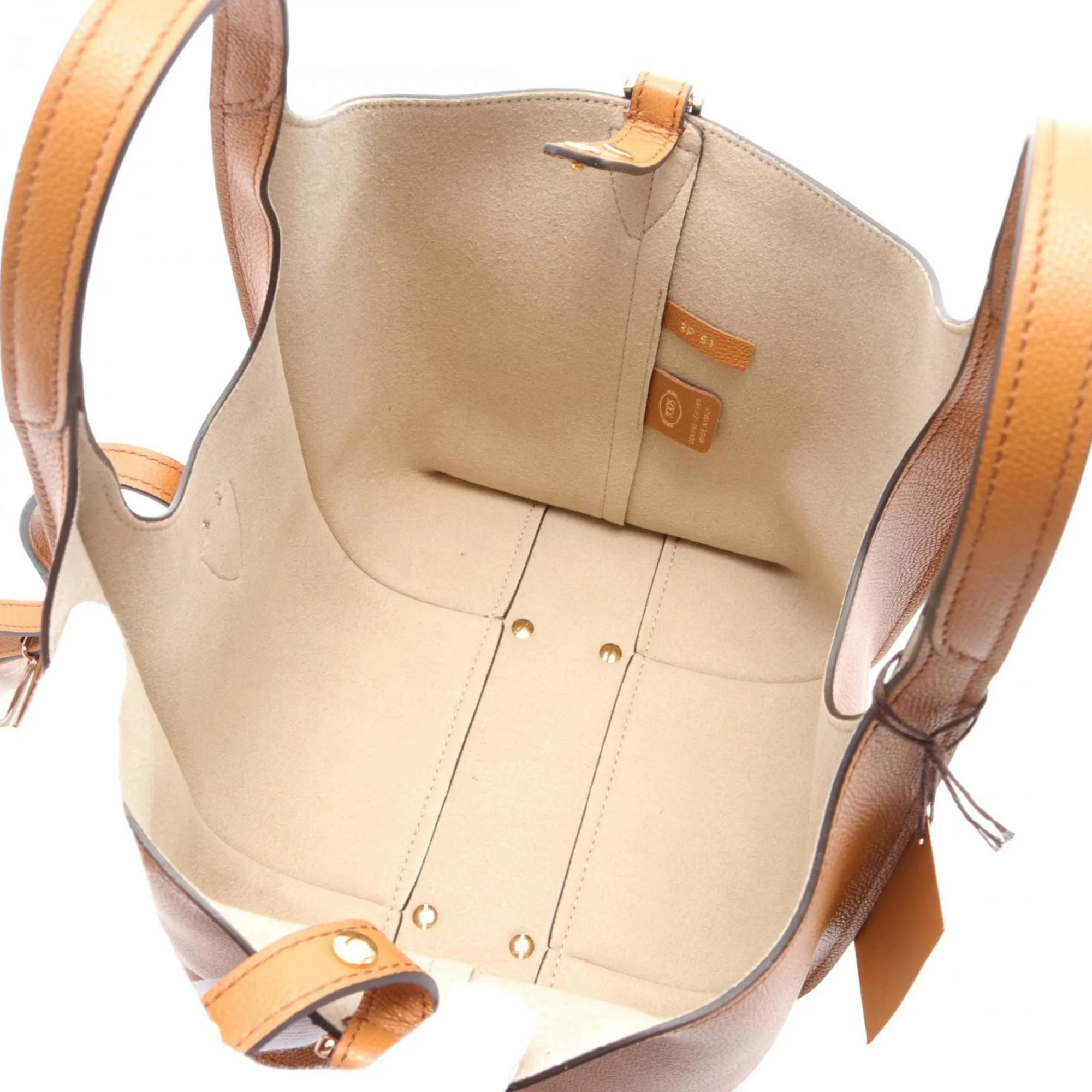 Tod's  Leather Handbag Shopping Bag (Pre-Owned)