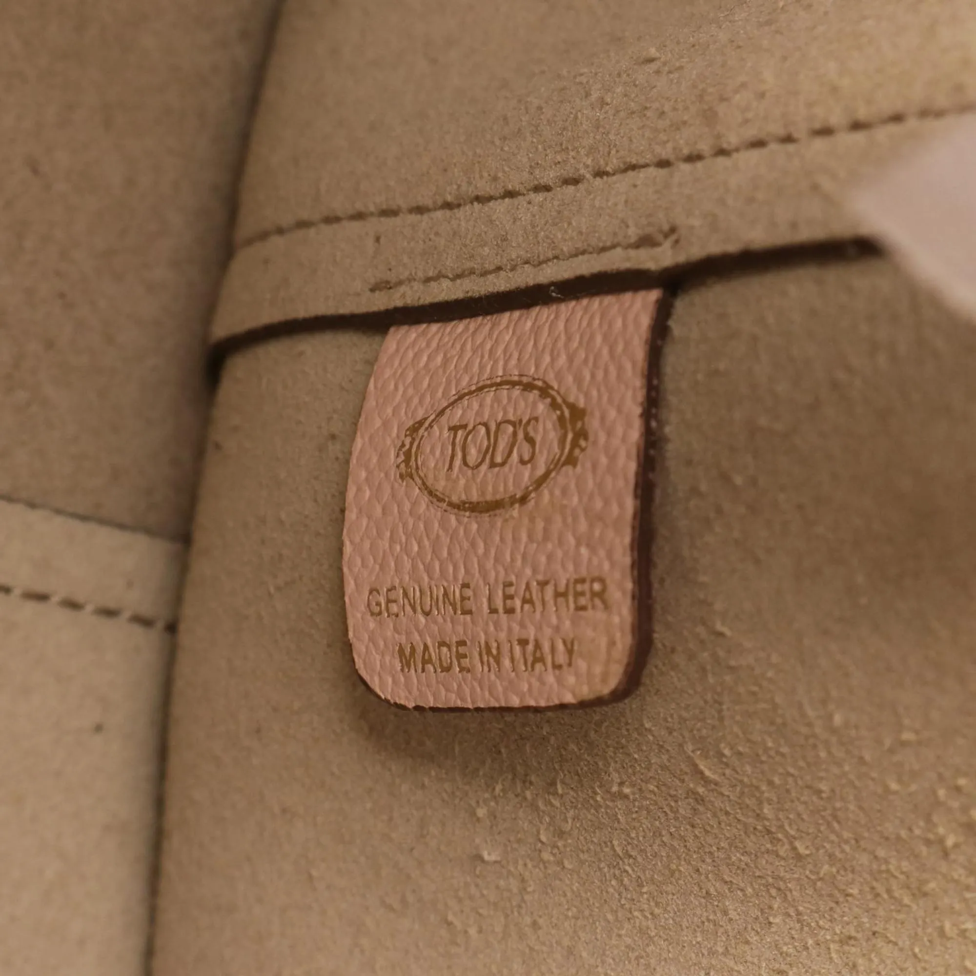Tod's  Leather Handbag Shopping Bag