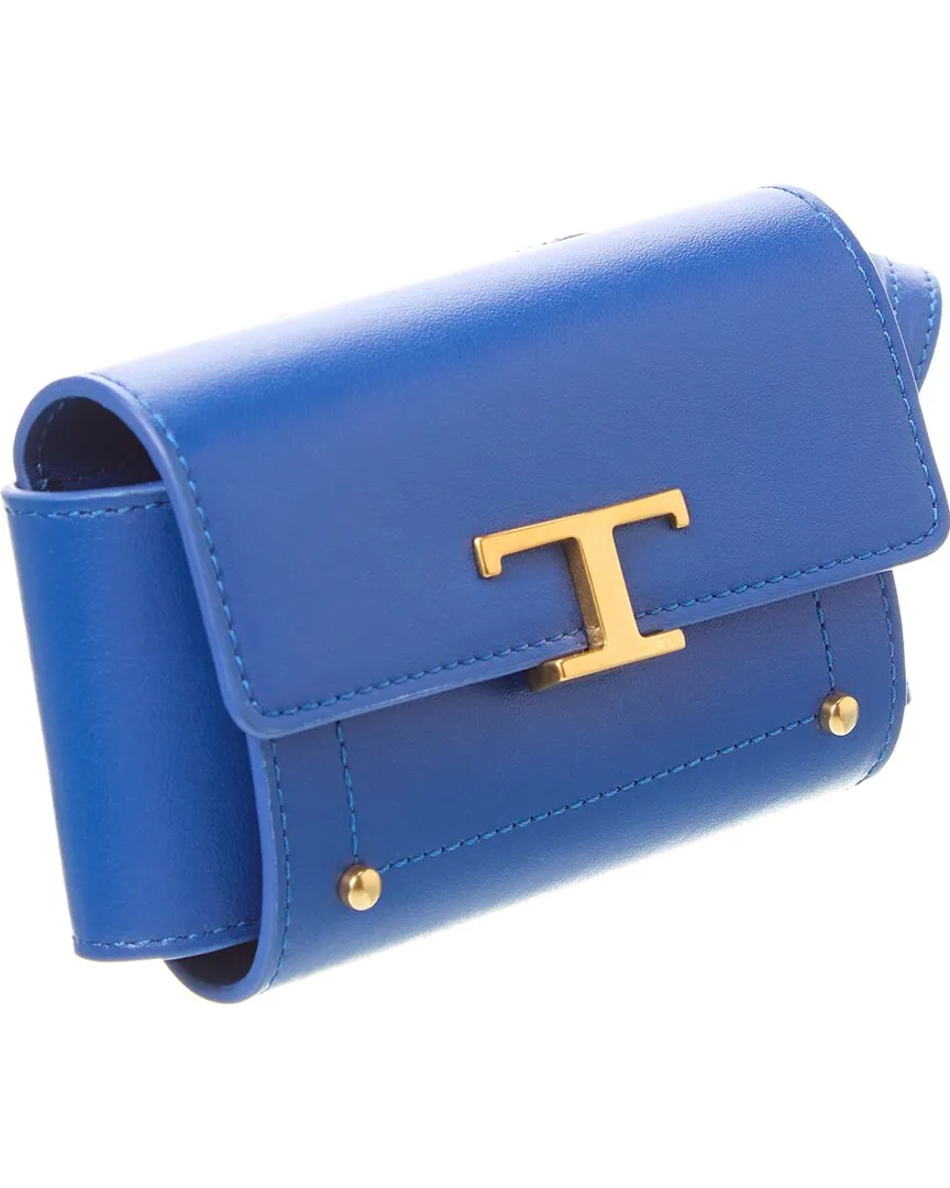 TODs Leather Pouch On Chain
