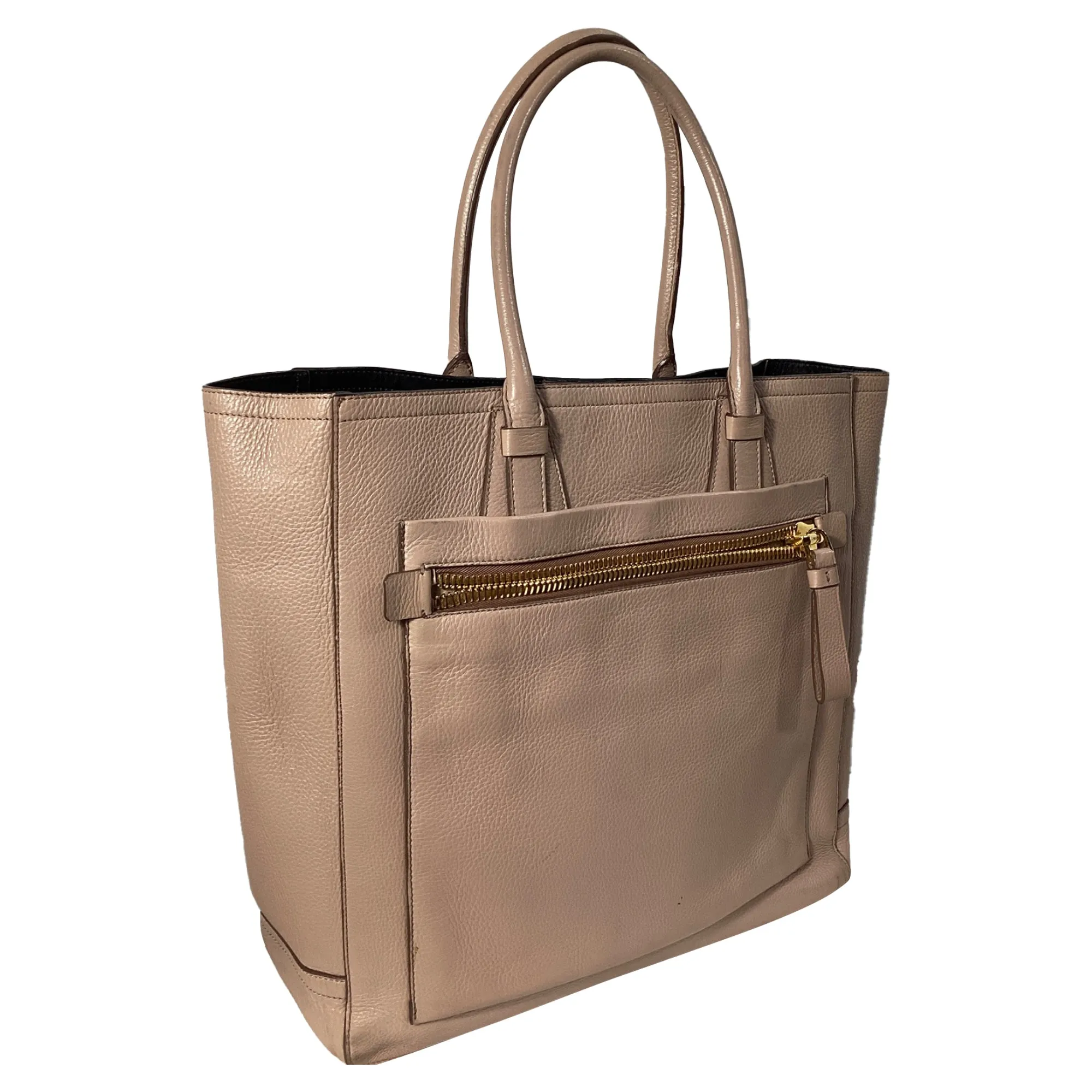 Tom Ford Tote in Nude Leather