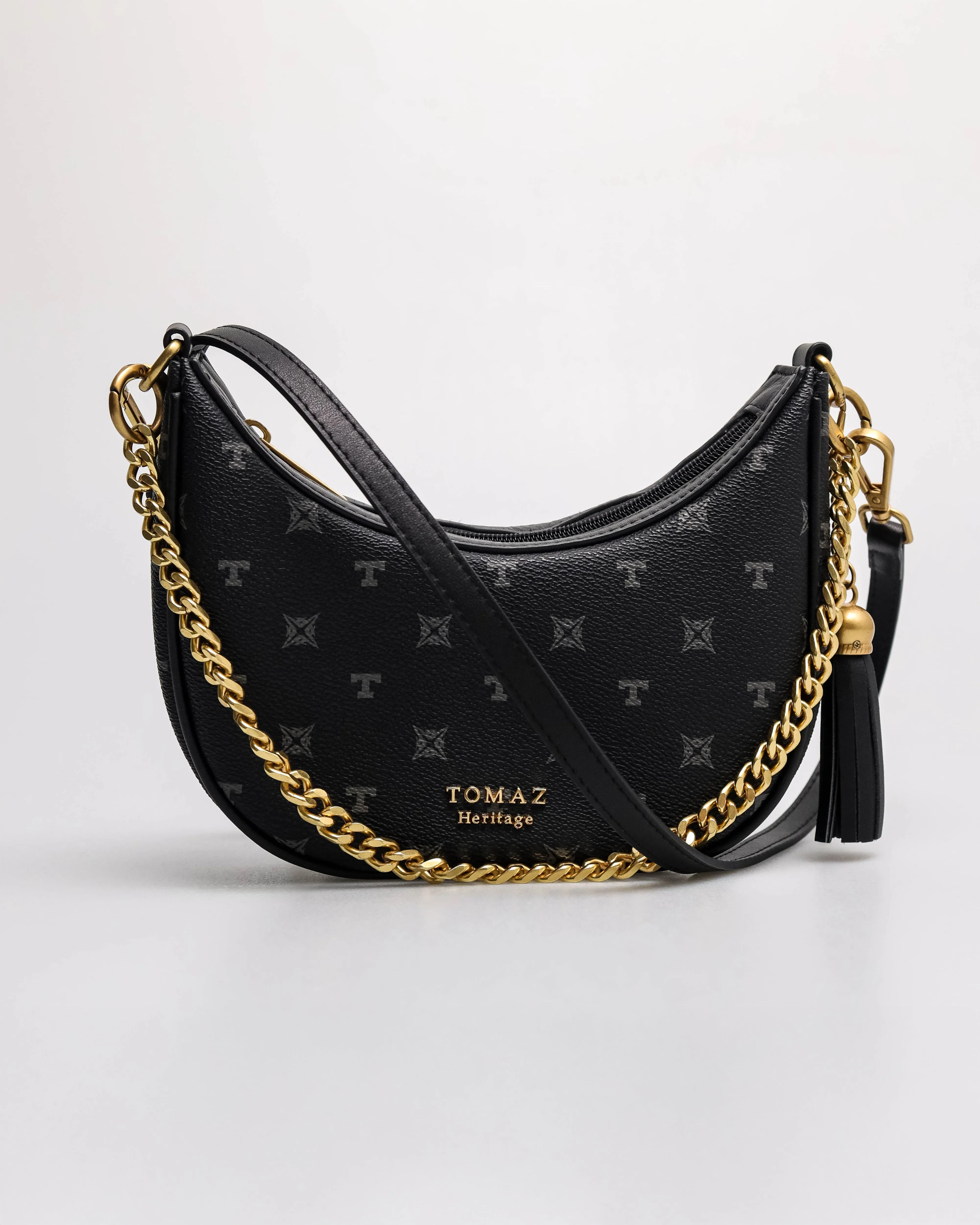 Tomaz BL250 Monogram Ladies Crescent Bags