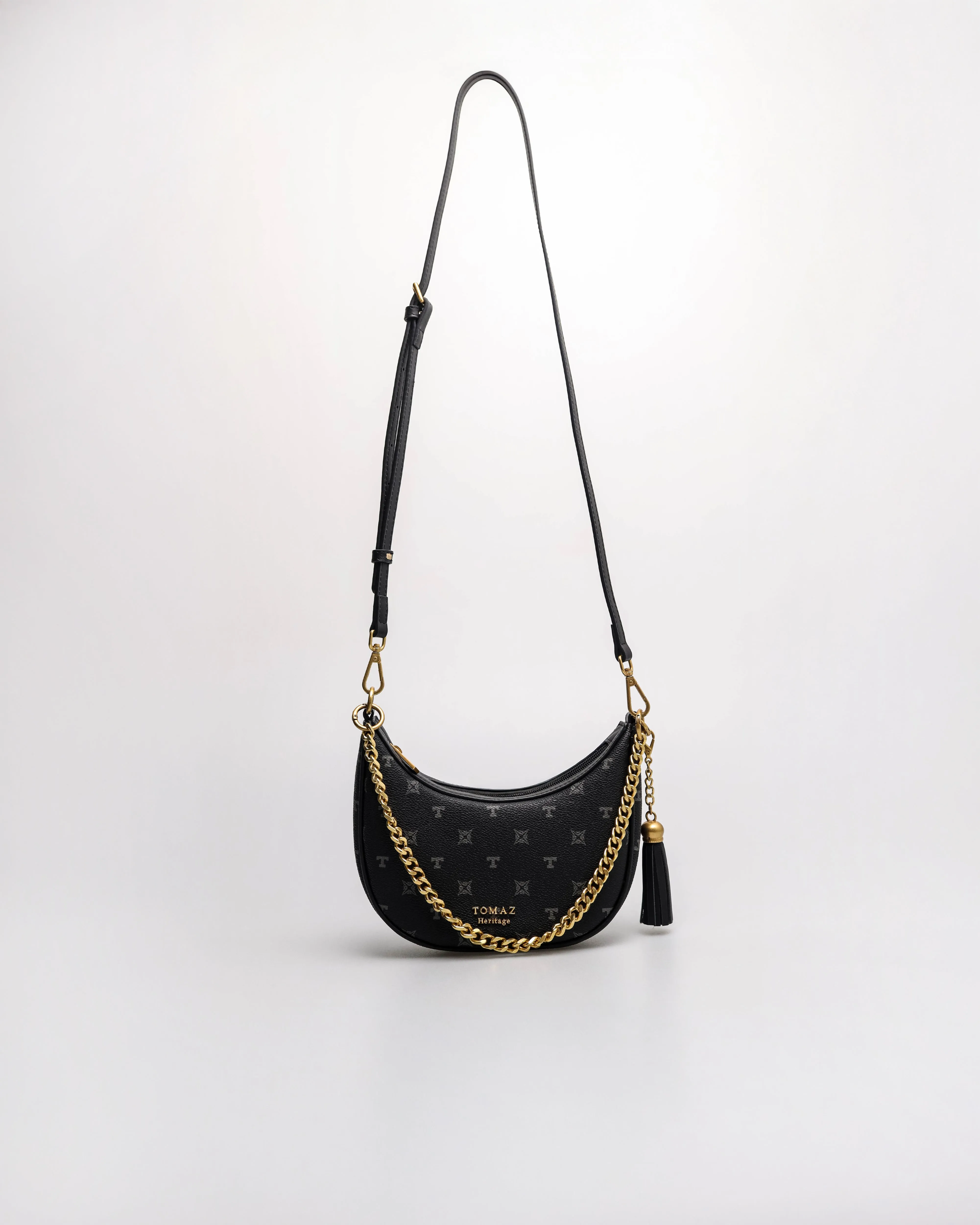 Tomaz BL250 Monogram Ladies Crescent Bags