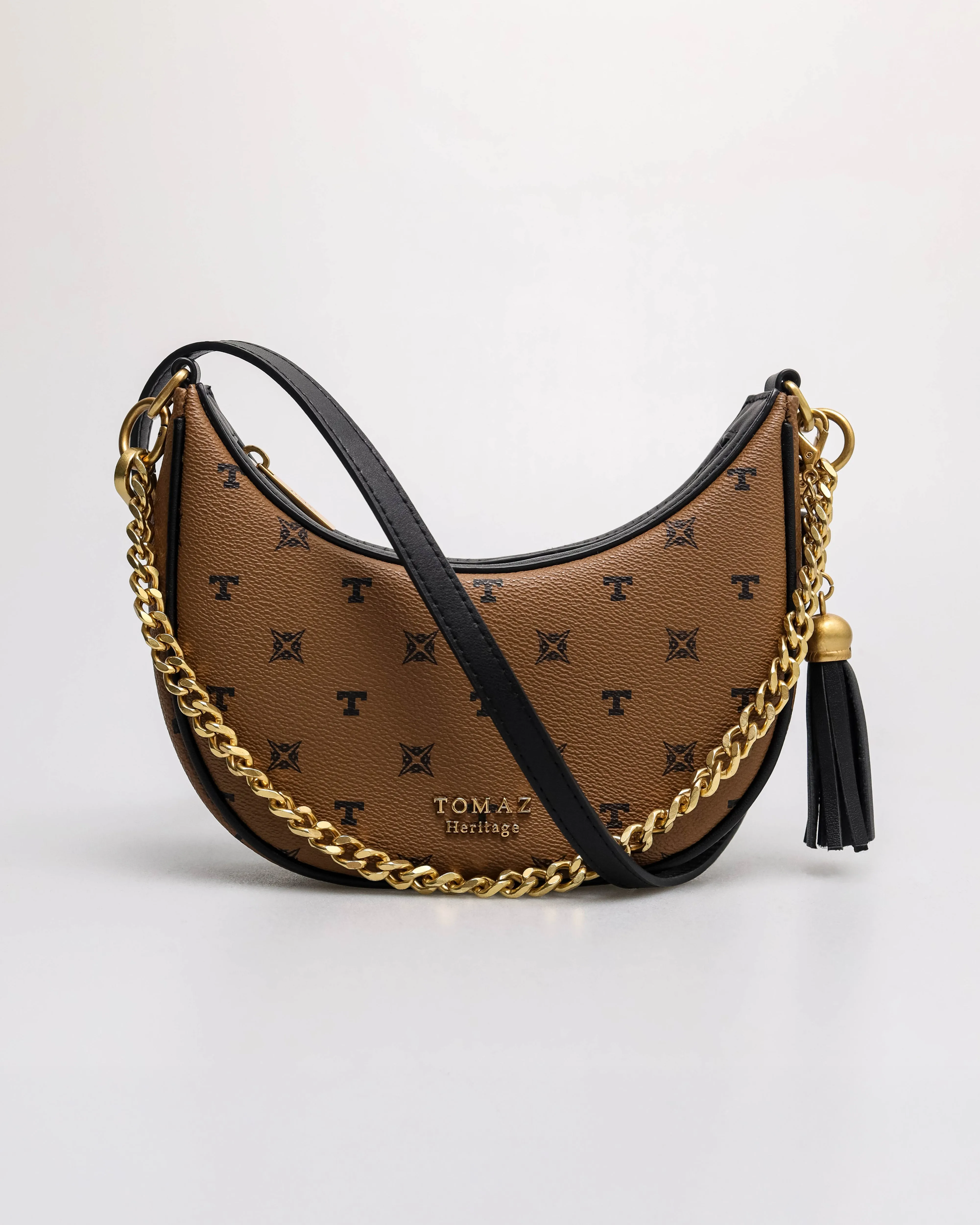 Tomaz BL251 Monogram Ladies Crescent Bags