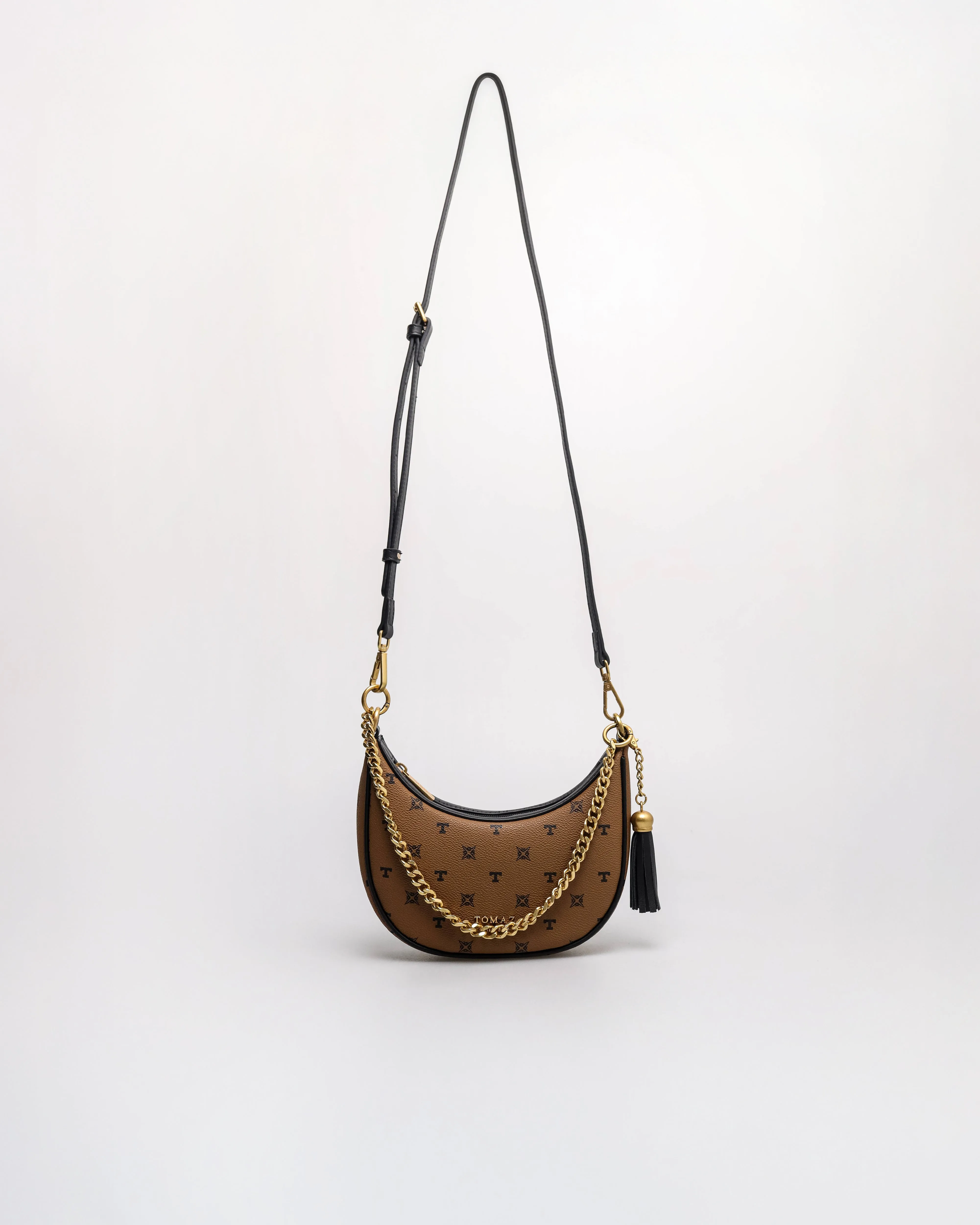 Tomaz BL251 Monogram Ladies Crescent Bags