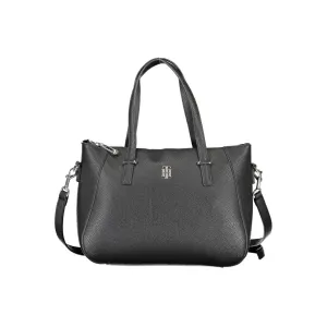 Tommy Hilfiger Black Polyethylene Women Handbag