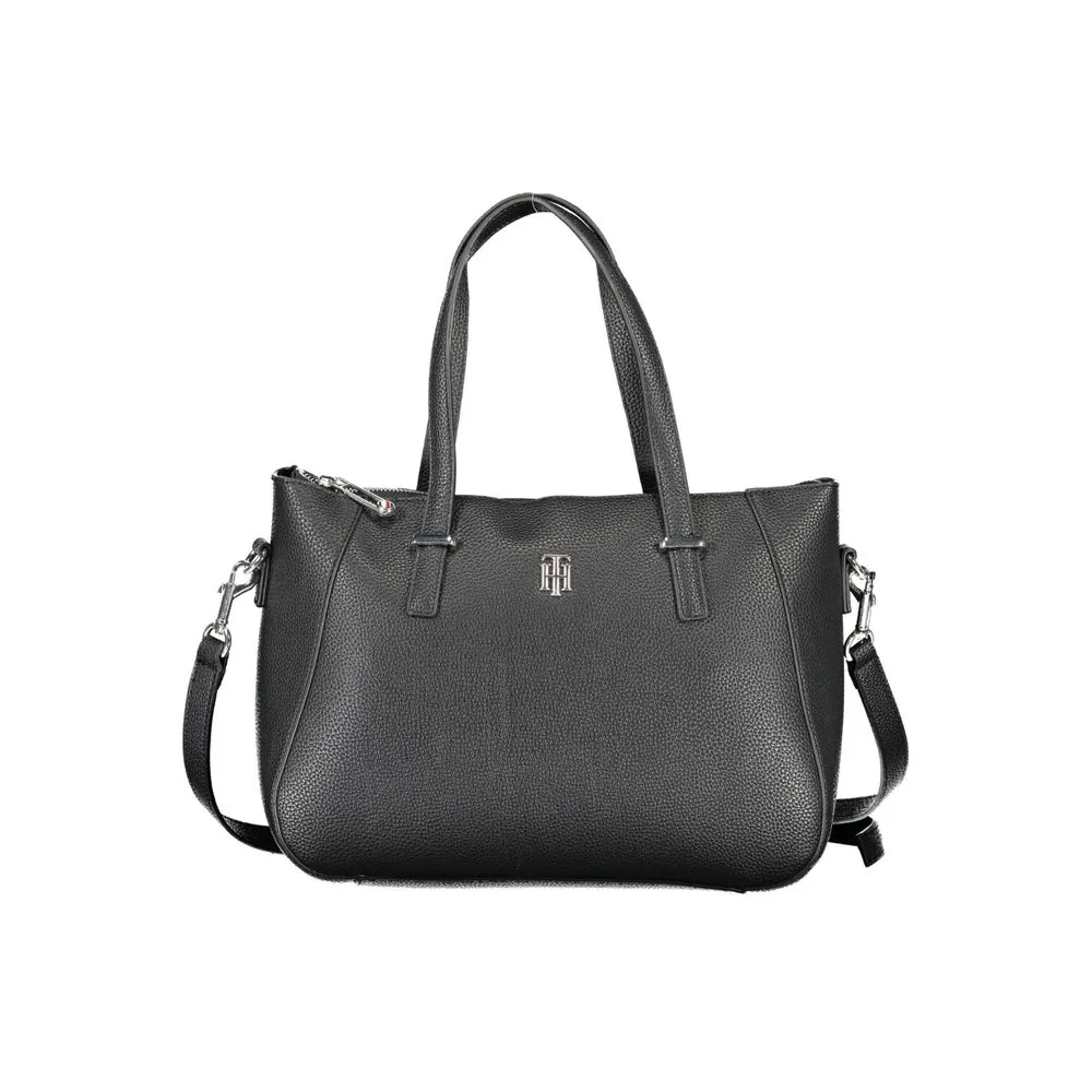 Tommy Hilfiger Black Polyethylene Women Handbag