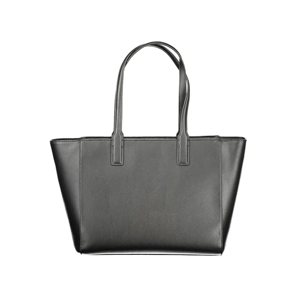 Tommy Hilfiger Black Recycled Polyester Women Handbag
