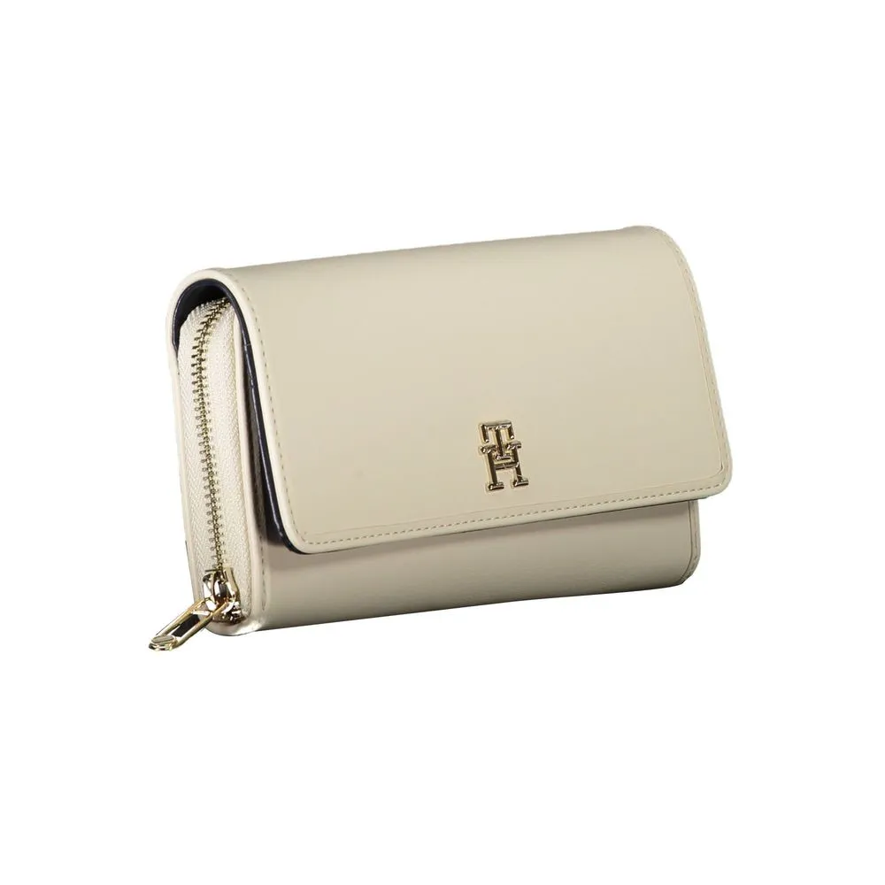 Tommy Hilfiger White Polyethylene Wallet