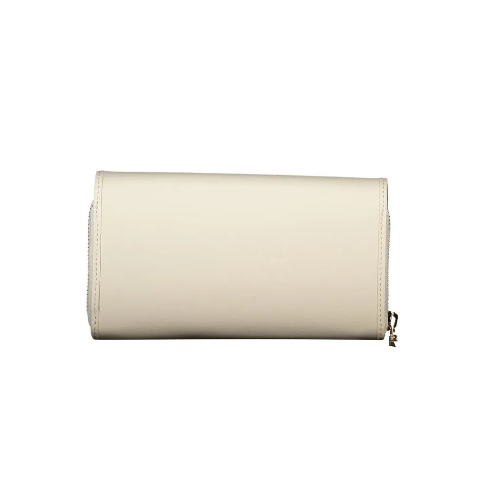 Tommy Hilfiger White Polyethylene Wallet