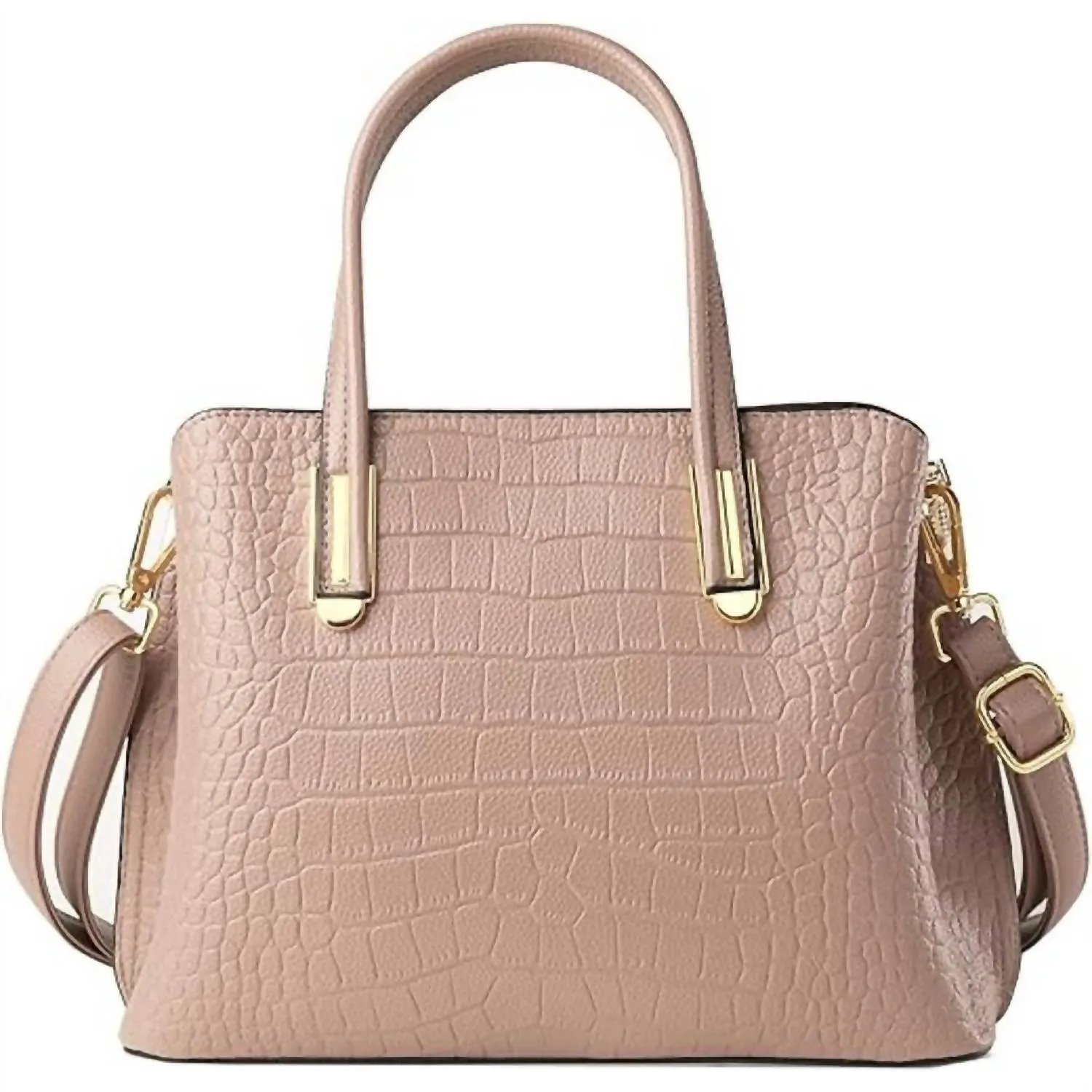 Top Handle Tote Bag In Khaki