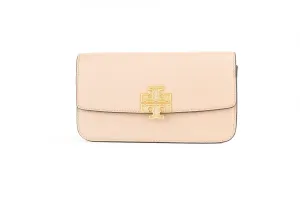 Tory Burch Britten Small Meadowsweet Leather Chain Wallet Crossbody Bag