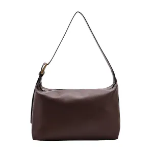 Trendy Large Capacity PU Leather College Tote Bag