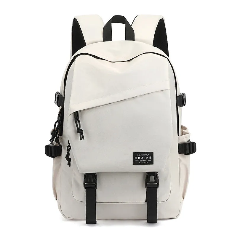Trendy Lightweight Oxford Cloth Student Backpack