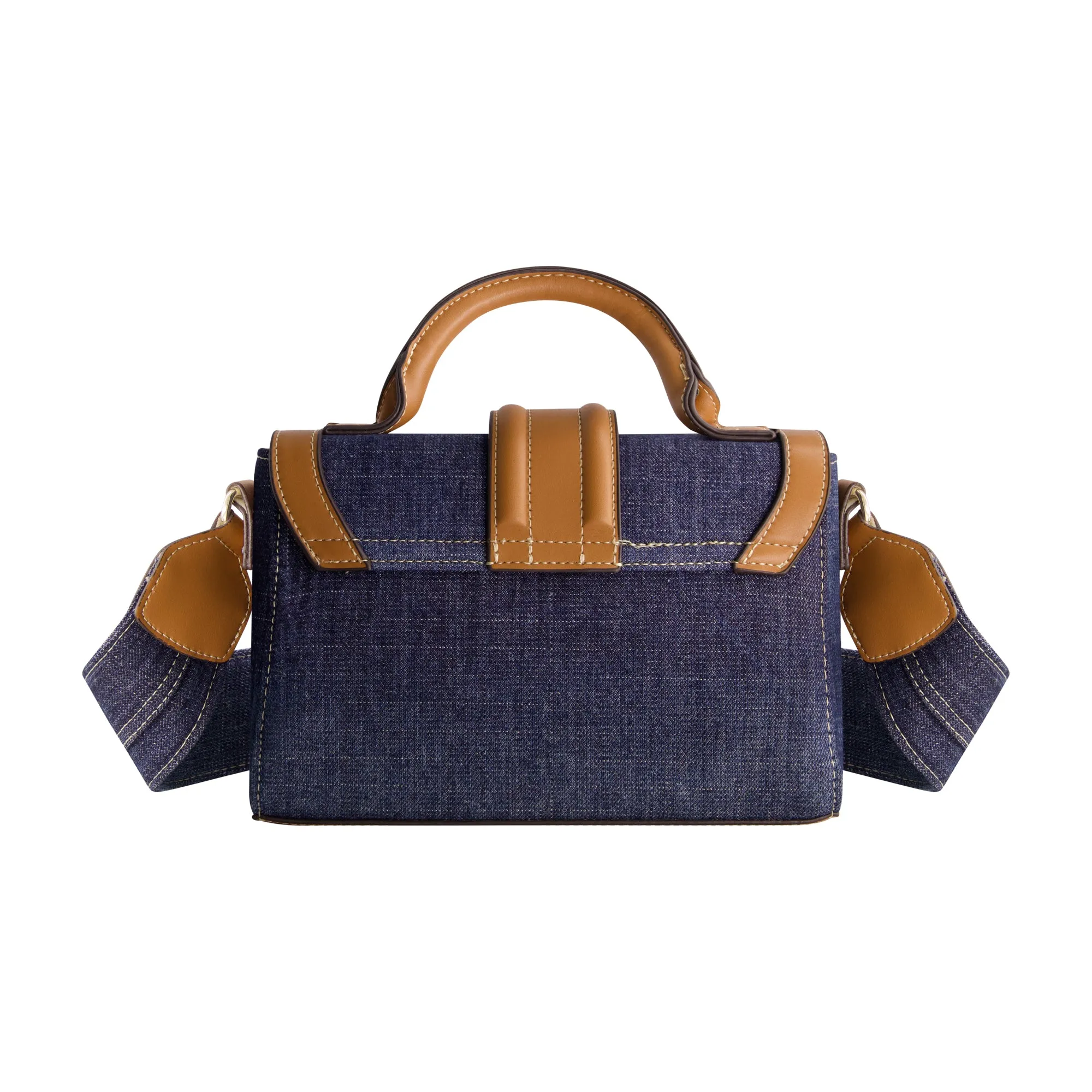 True Religion Mini Denim Satchel