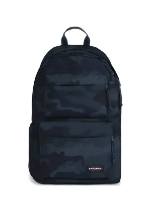 Unisex Padded Double 24L Backpack In Caual Camo Navy