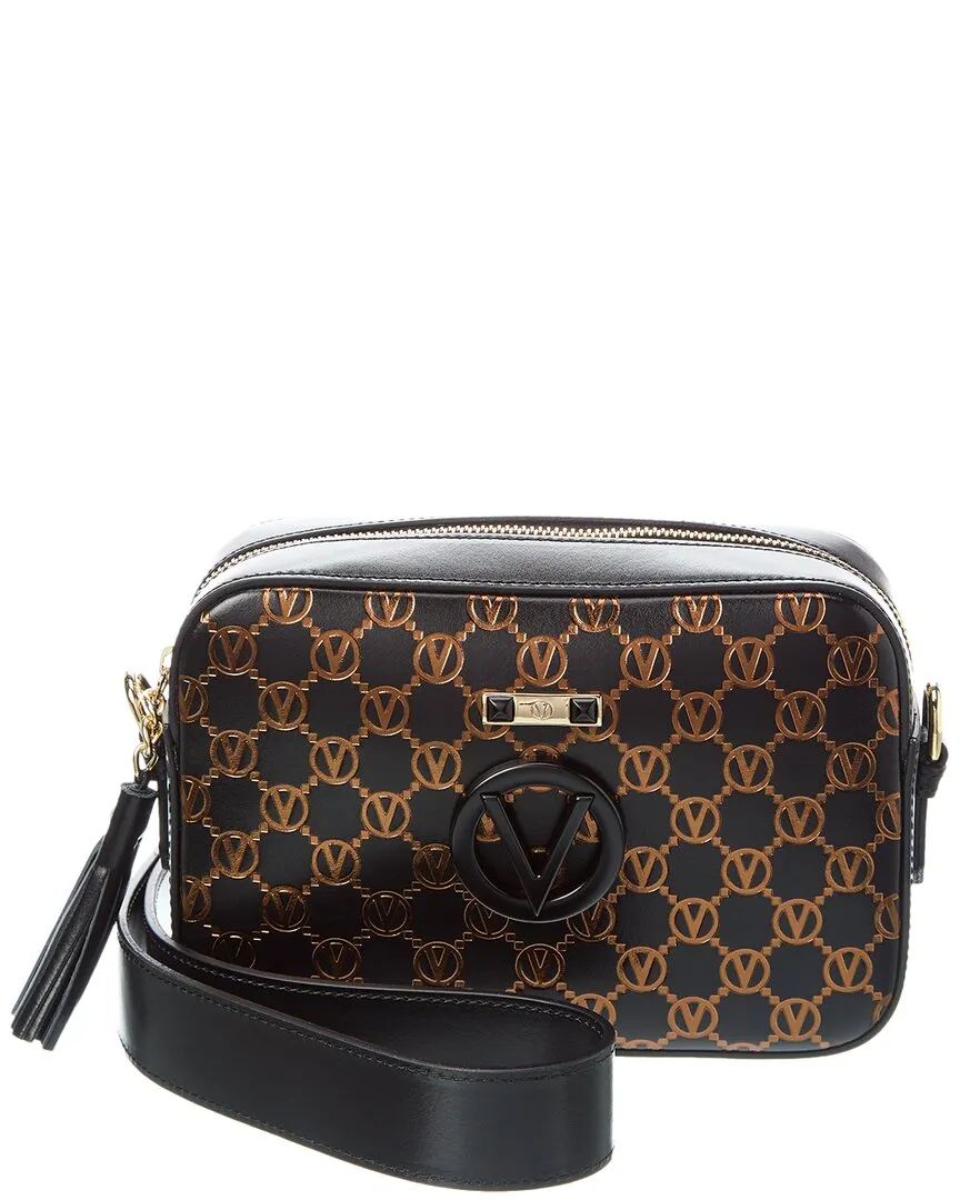 Valentino by Mario Valentino Babette Monogram Leather Crossbody