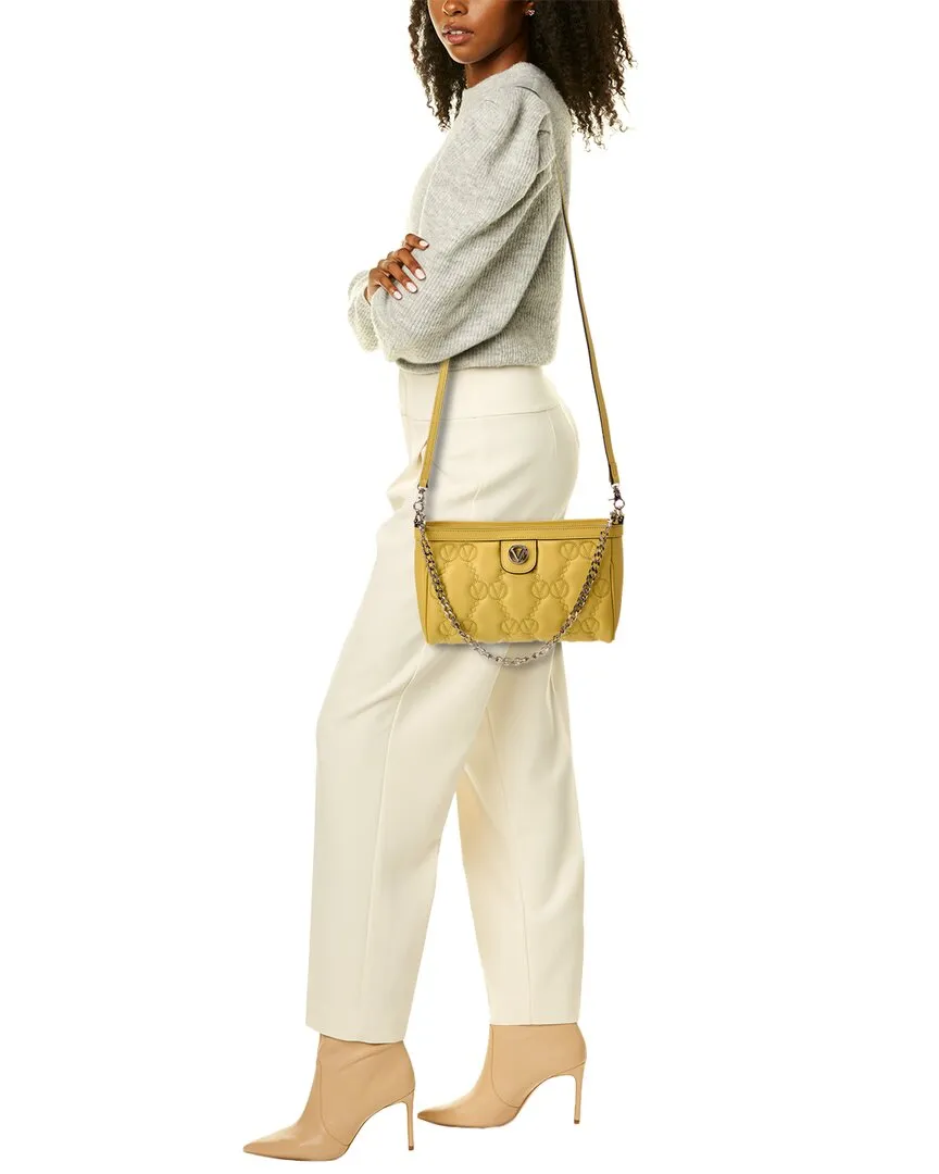 Valentino by Mario Valentino Celia Monogram Leather Satchel