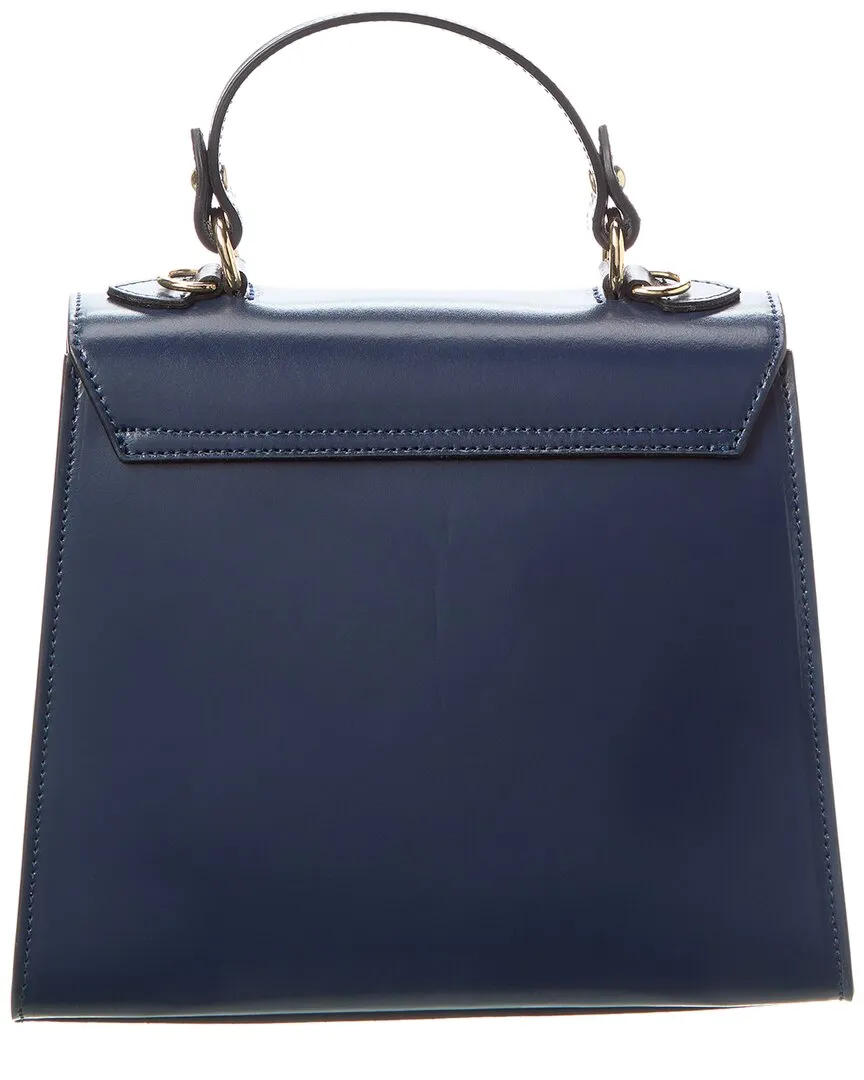 Valentino by Mario Valentino Cleo Retro Leather Satchel
