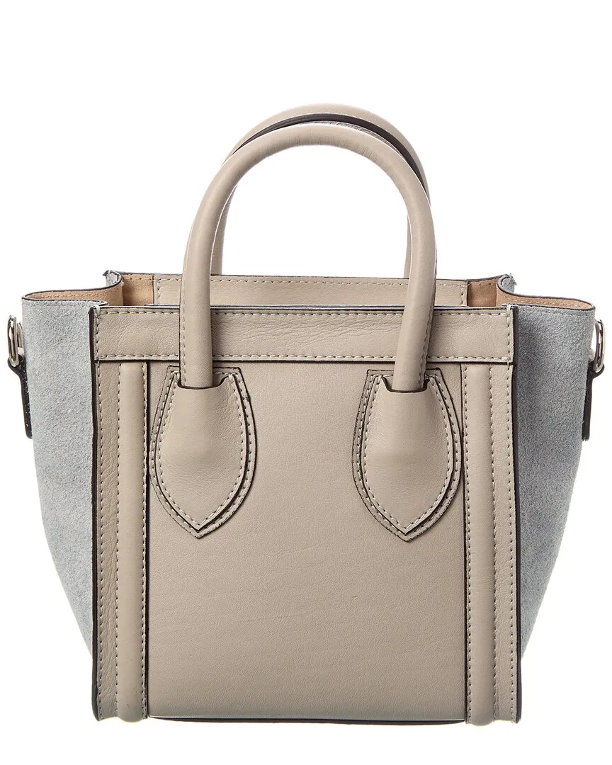 Valentino by Mario Valentino Eva Embossed Leather Tote