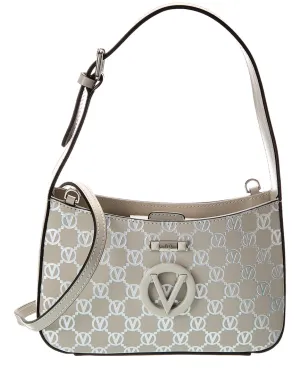 Valentino by Mario Valentino Kai Monogram Leather Crossbody