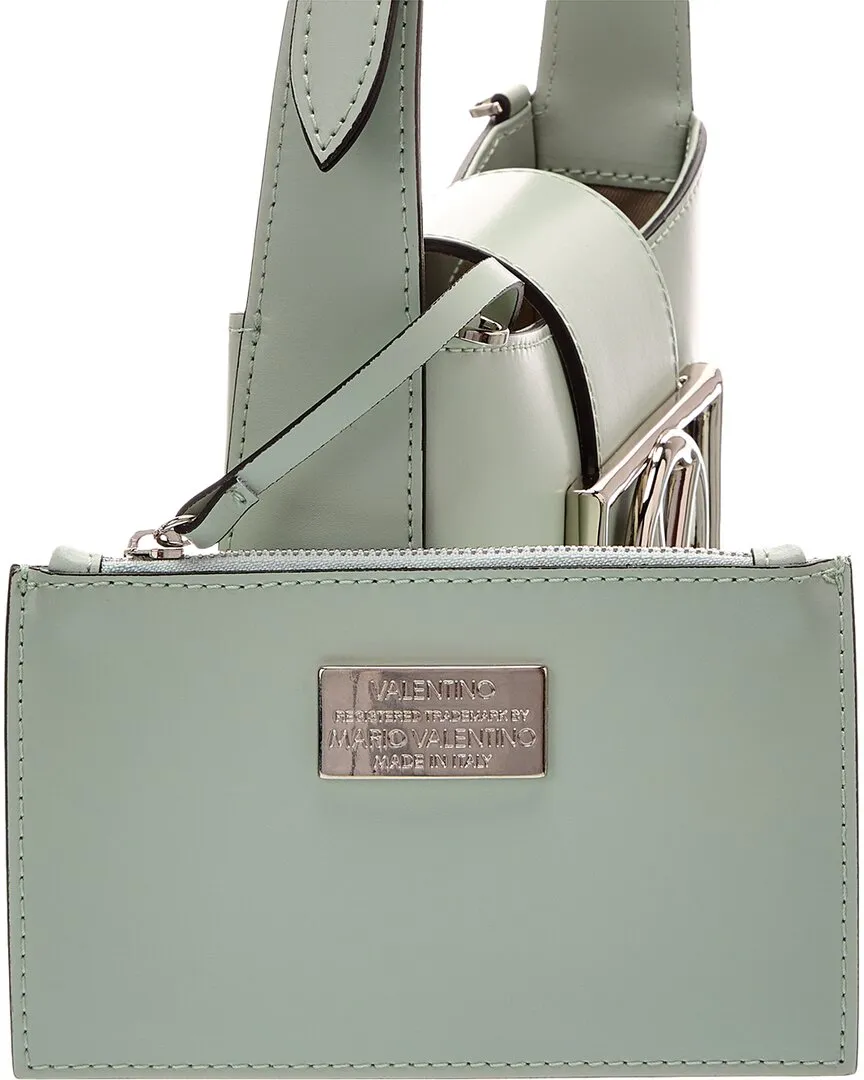 Valentino by Mario Valentino Kai Super V Leather Crossbody