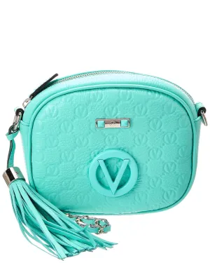 Valentino by Mario Valentino Nina Dollaro Monogram Leather Crossbody
