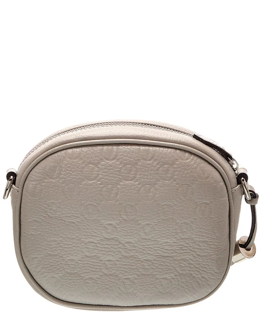 Valentino by Mario Valentino Nina Dollaro Monogram Leather Crossbody