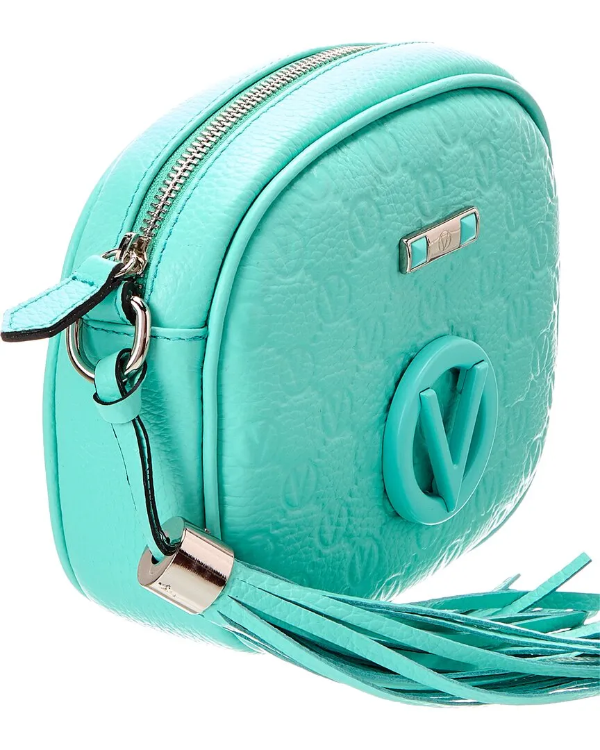 Valentino by Mario Valentino Nina Dollaro Monogram Leather Crossbody