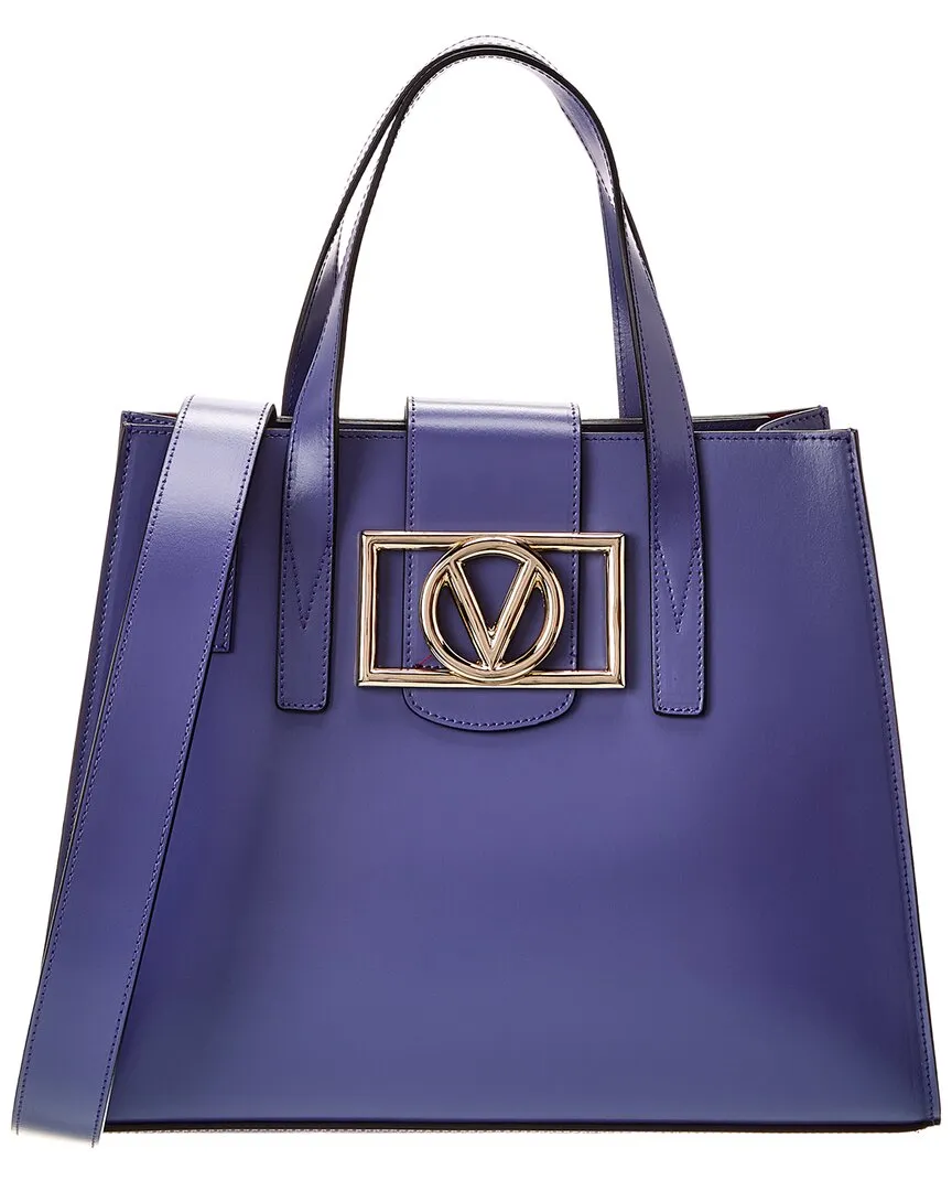 Valentino by Mario Valentino Noelle Super V Leather Tote