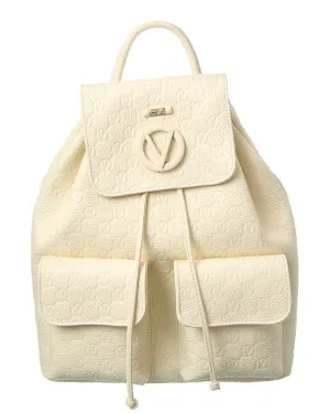 Valentino by Mario Valentino Simeon Dollaro Monogram Leather Backpack