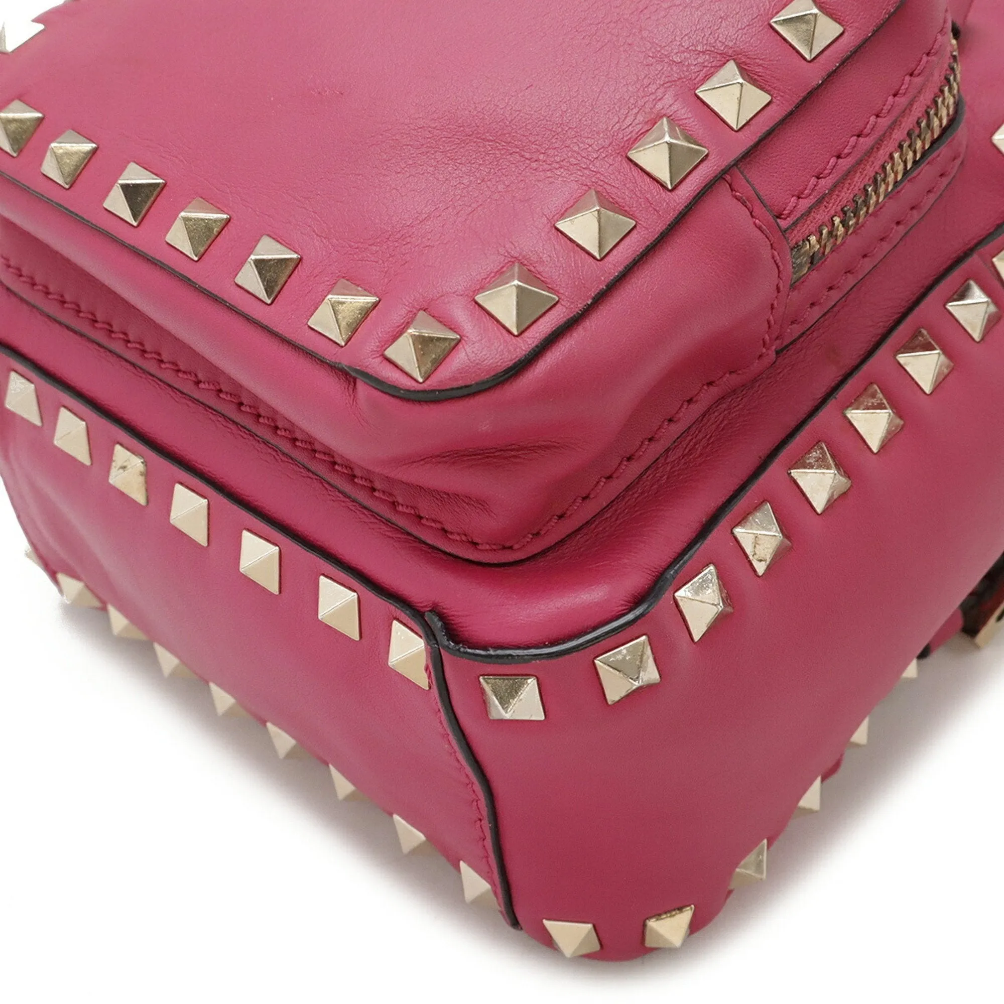 Valentino Garavani Leather Backpack (Pre-Owned)