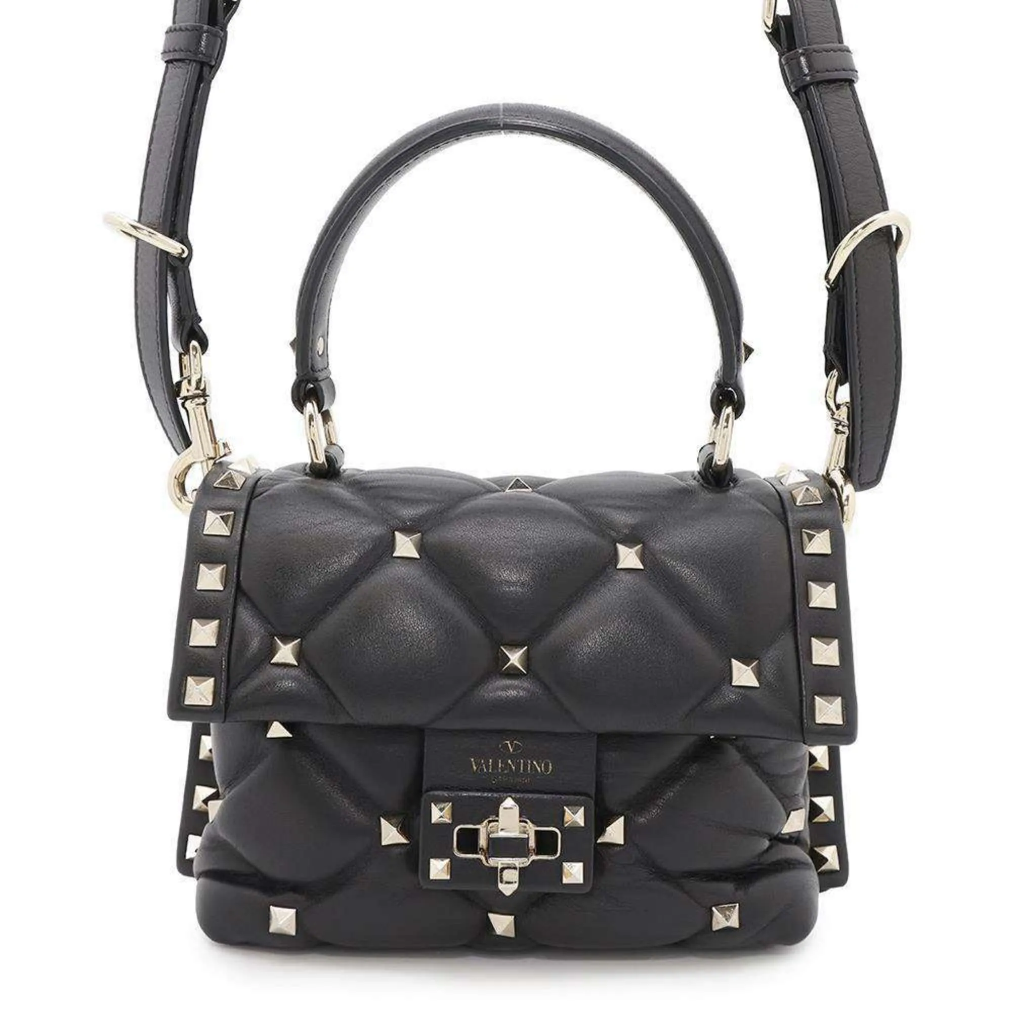 Valentino Garavani Leather Handbag (Pre-Owned)