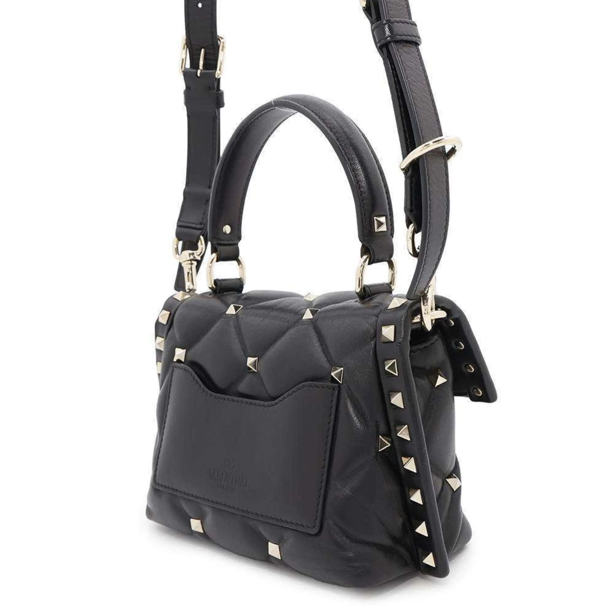 Valentino Garavani Leather Handbag (Pre-Owned)