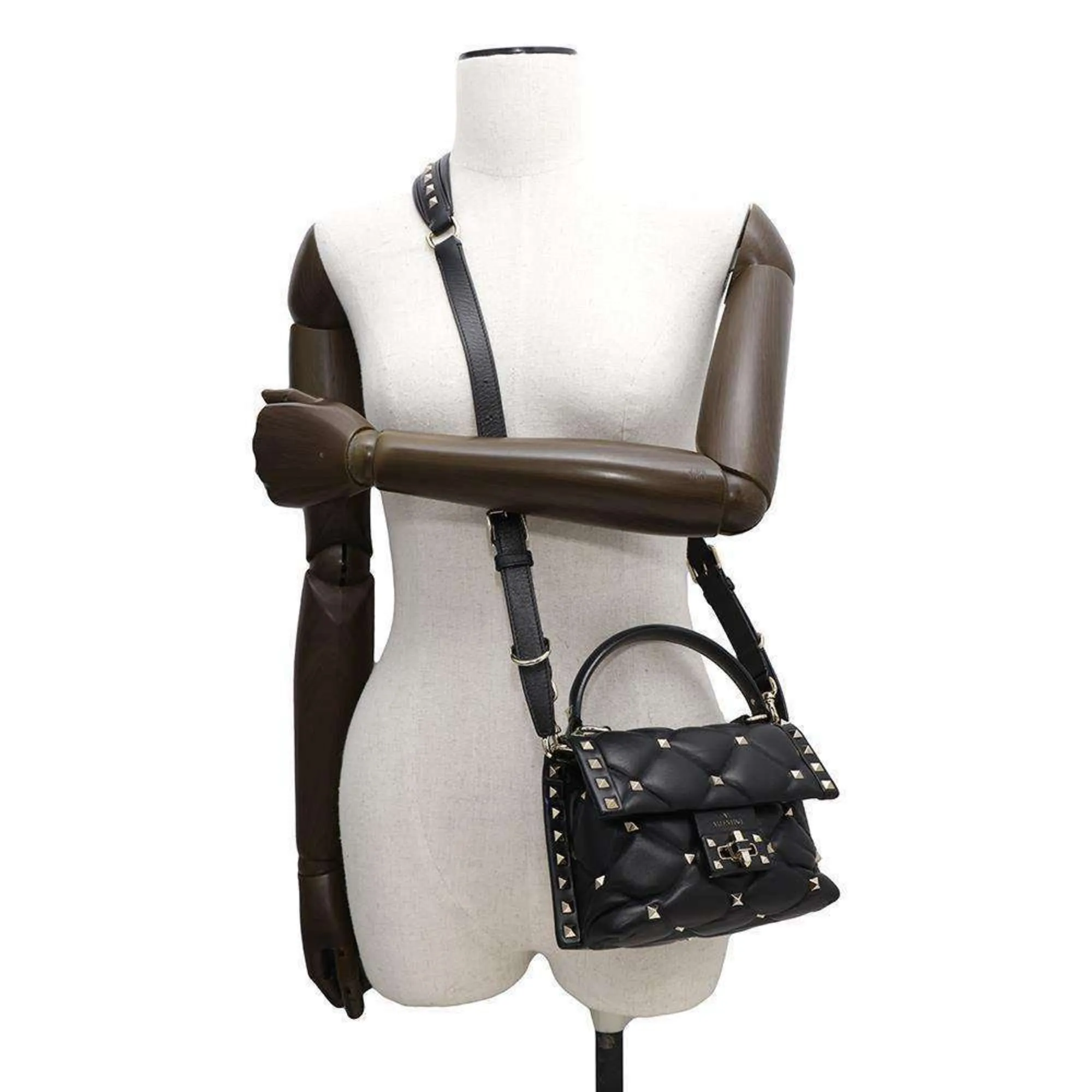 Valentino Garavani Leather Handbag (Pre-Owned)