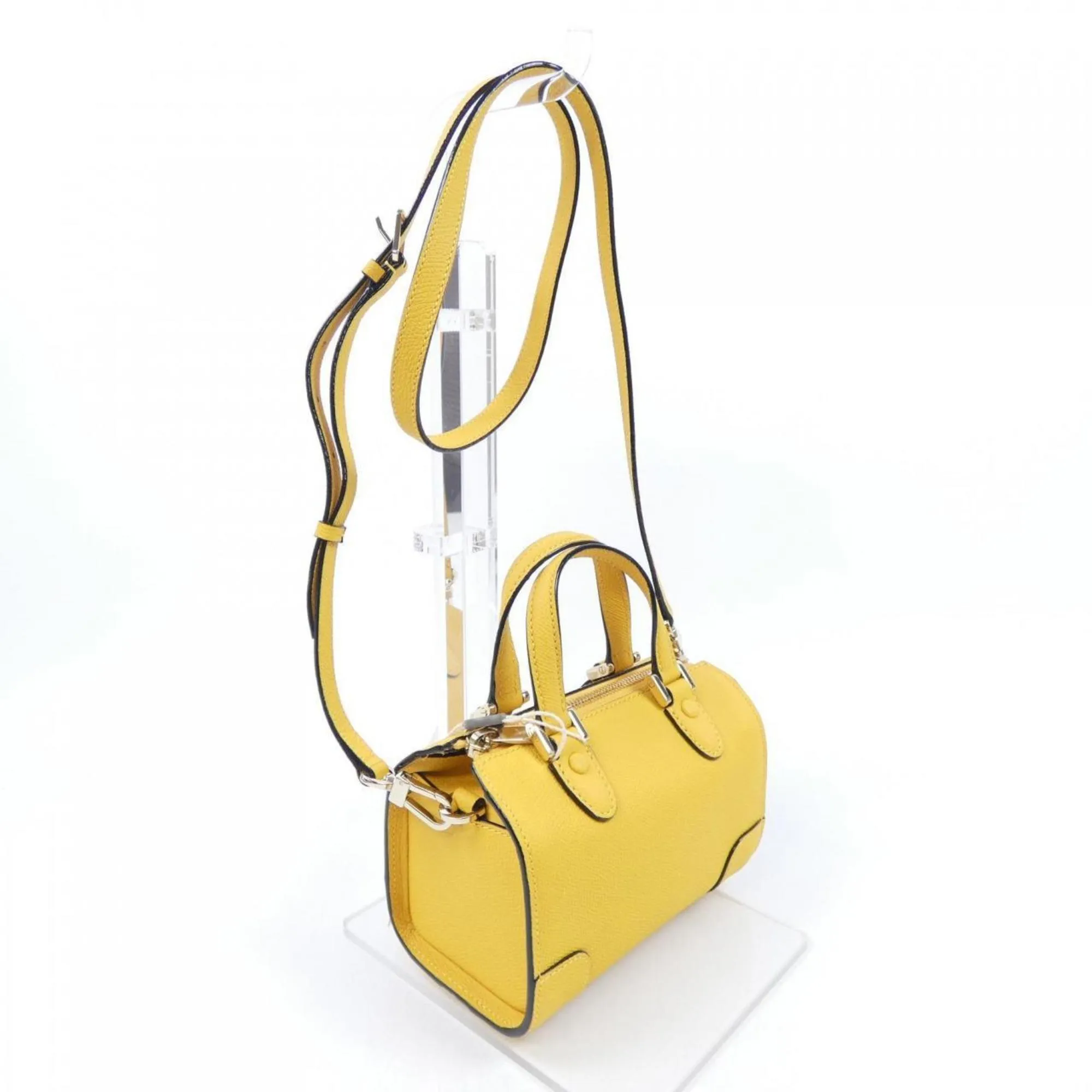 Valextra Leather Handbag (Pre-Owned)