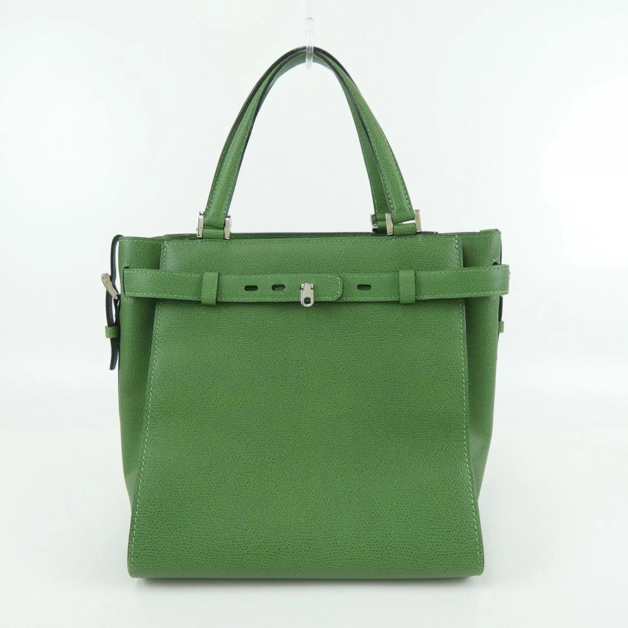 Valextra Leather Handbag (Pre-Owned)