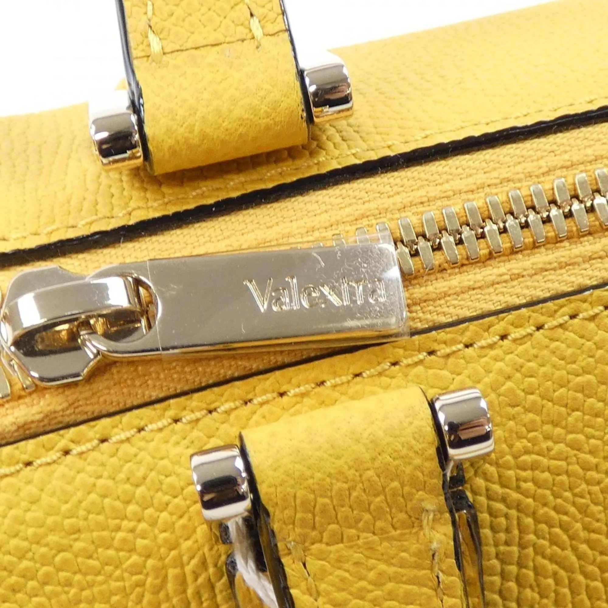 Valextra Leather Handbag (Pre-Owned)