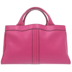 Valextra Leather Handbag (Pre-Owned)