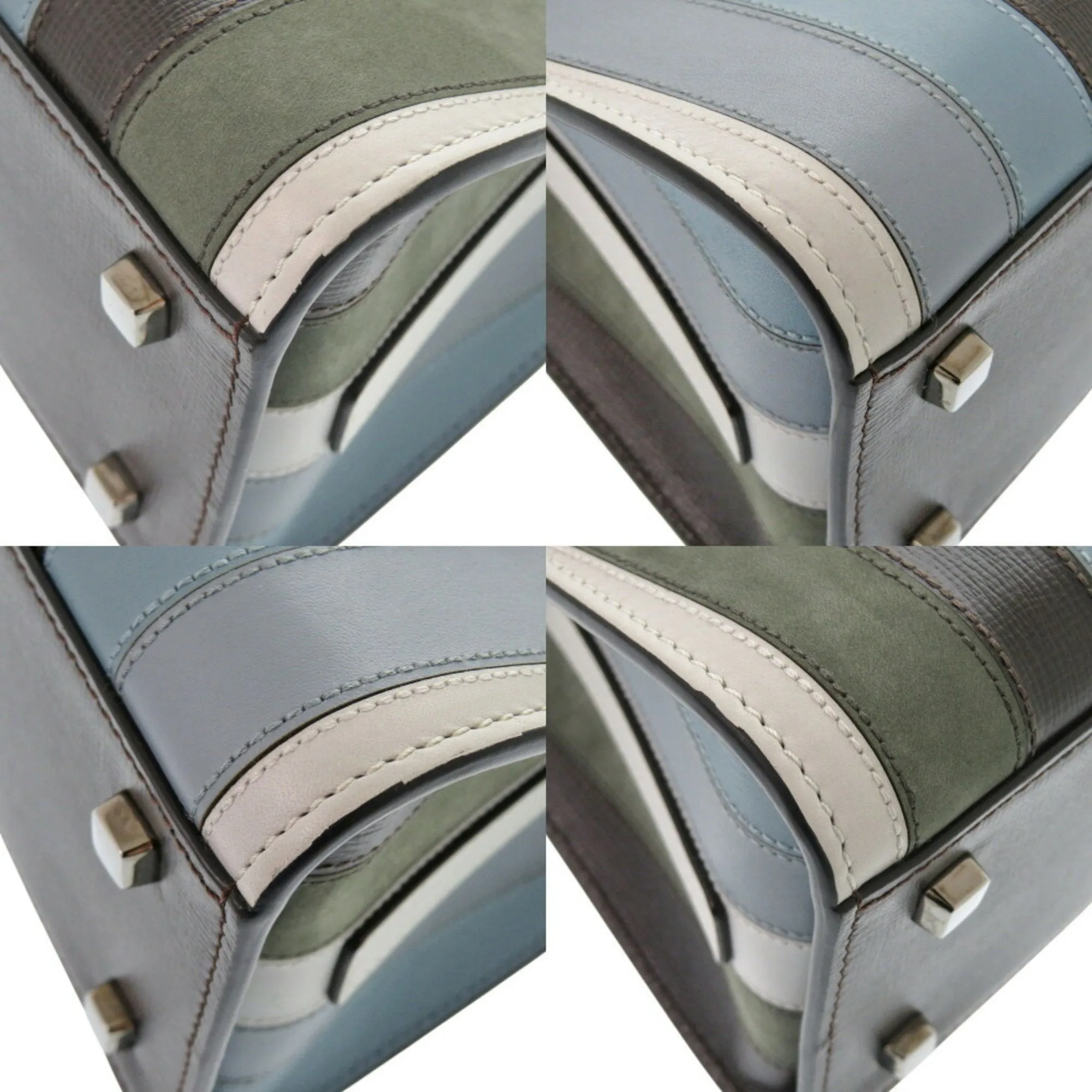Valextra Leather Handbag (Pre-Owned)